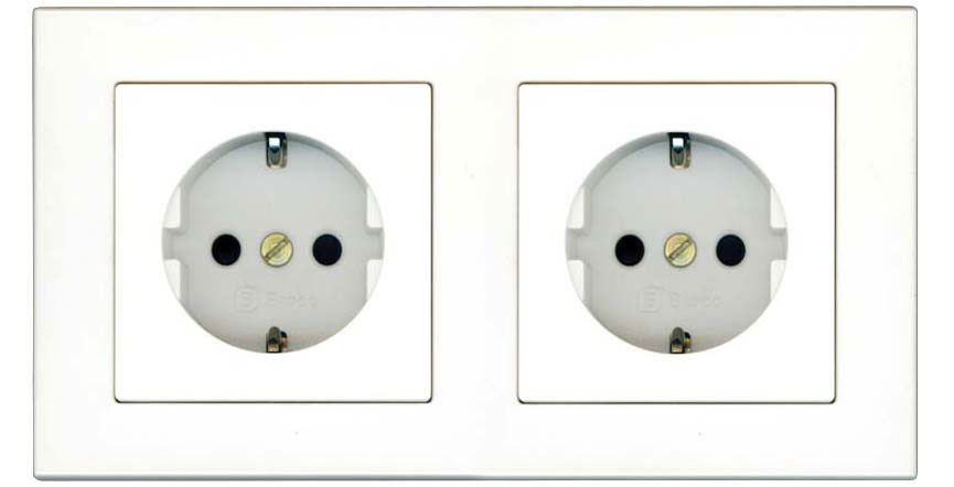 Broco Plano Slim Line Series - double gang